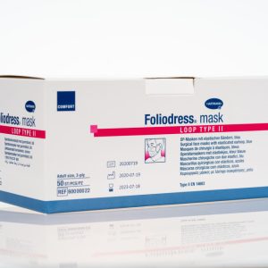 HARTMANN Masca medicala Foliodress tip II, 3 pliuri, 50 bucati