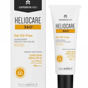 Heliocare 360 Gel Oil-Free SPF50+ – protectie solara ten mixt/gras 50ml