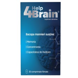 Help 4 Brain, 30 comprimate filmate, Zdrovit