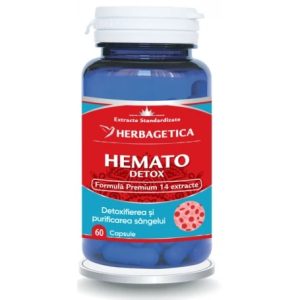 Hemato Detox, 60 capsule, Herbagetica
