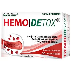 HemoDetox, 30 capsule, Cosmopharm