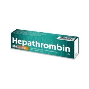 Hepathrombin 500UI/g gel, 40g, Stada