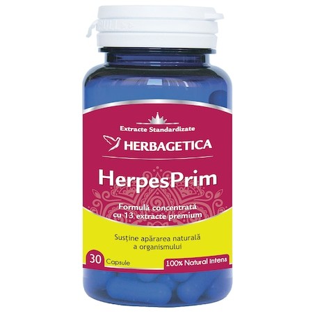 HerpesPrim, 30 capsule, Herbagetica