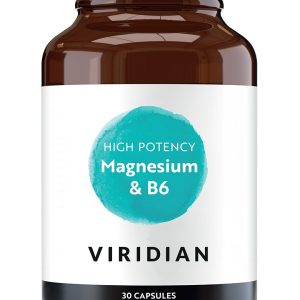 High Potency Magneziu si Vitamina B6, 30 capsule, Viridian