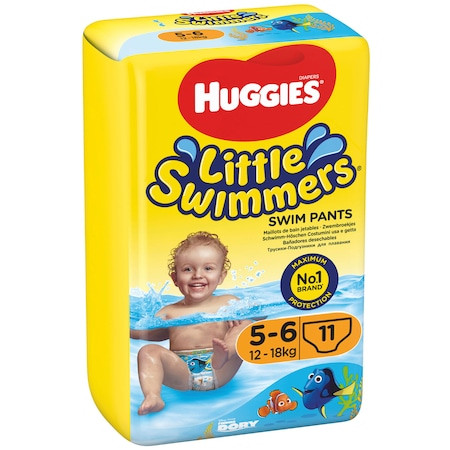 HUGGIES Little swim inot 5-6 (12-18kg) x11buc