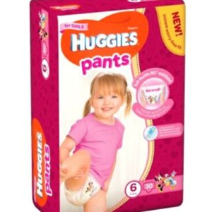 HUGGIES Pants 6 Girl (15-25kg) x 30buc