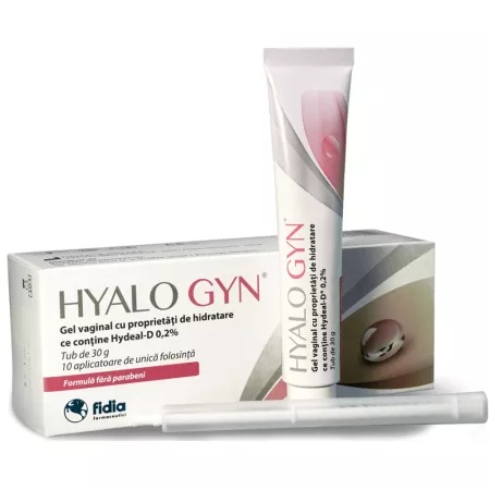 Hyalo Gyn Gel, 30 g, 10 aplicatoare, Fidia Farmaceutici