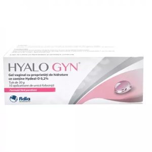 Hyalogyn Gel 30g, 10 aplicatoare, Fidia