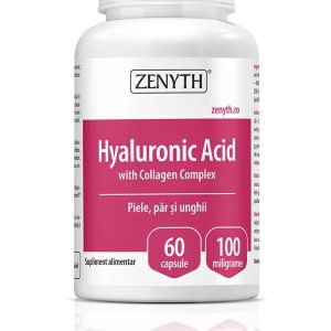 Hyaluronic Acid cu Collagen Complex, 60 capsule, Zenyth