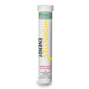 Hydrolytes Plus Energy, 17 tablete efervescente, Power of Nature