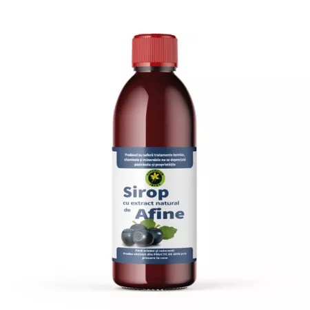 Hypericum Sirop Afine Fara Zahar, 500ml