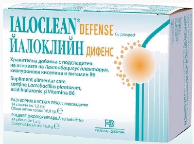 Ialoclean Defense pulb orodispersabila 14pl