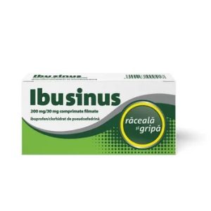 Ibusinus raceala si gripa, 20 comprimate, Labormed