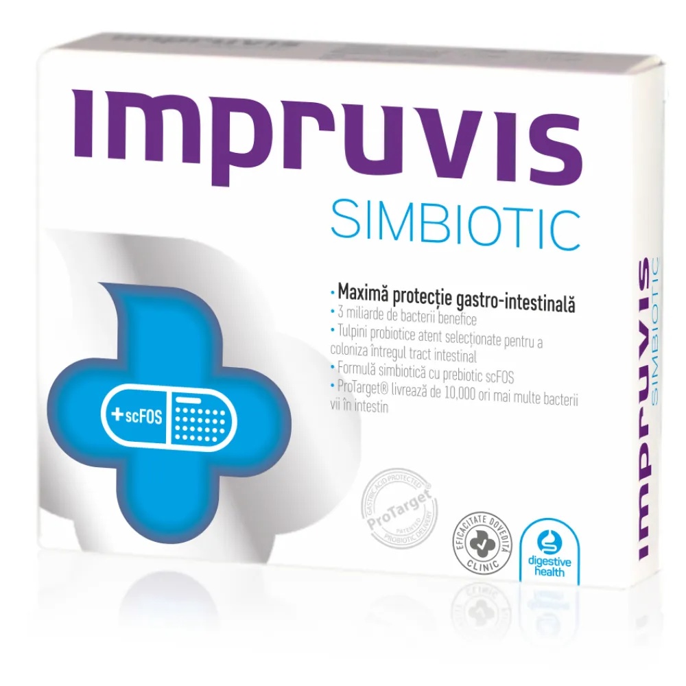 Impruvis Simbiotic, 10 capsule, Pharma Brands
