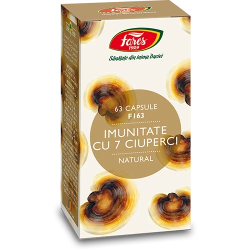 Imunitate Cu 7 ciuperci x 63cps (Fares)