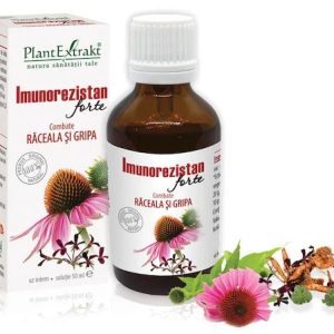 Imunorezistan Forte raceala si gripa, 50 ml, Plant Extract