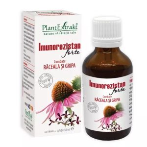 Imunorezistan Forte raceala si gripa, 50ml, Plant Extrakt