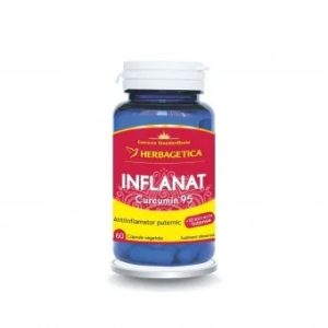 Inflanat Curcumin 95, 60 capsule, Herbagetica