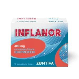 Inflanor 400mg, 10 comprimate filmate, Zentiva