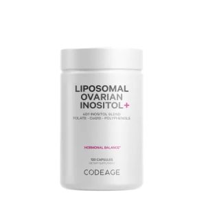 Inositol + Ovarian Liposomal Codeage, 120 capsule, GNC