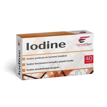 Iodine, 40 capsule, Farma Class