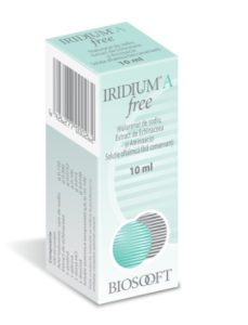 Iridium A free picaturi oftalmice, 10 ml, Fidia Farmaceutici