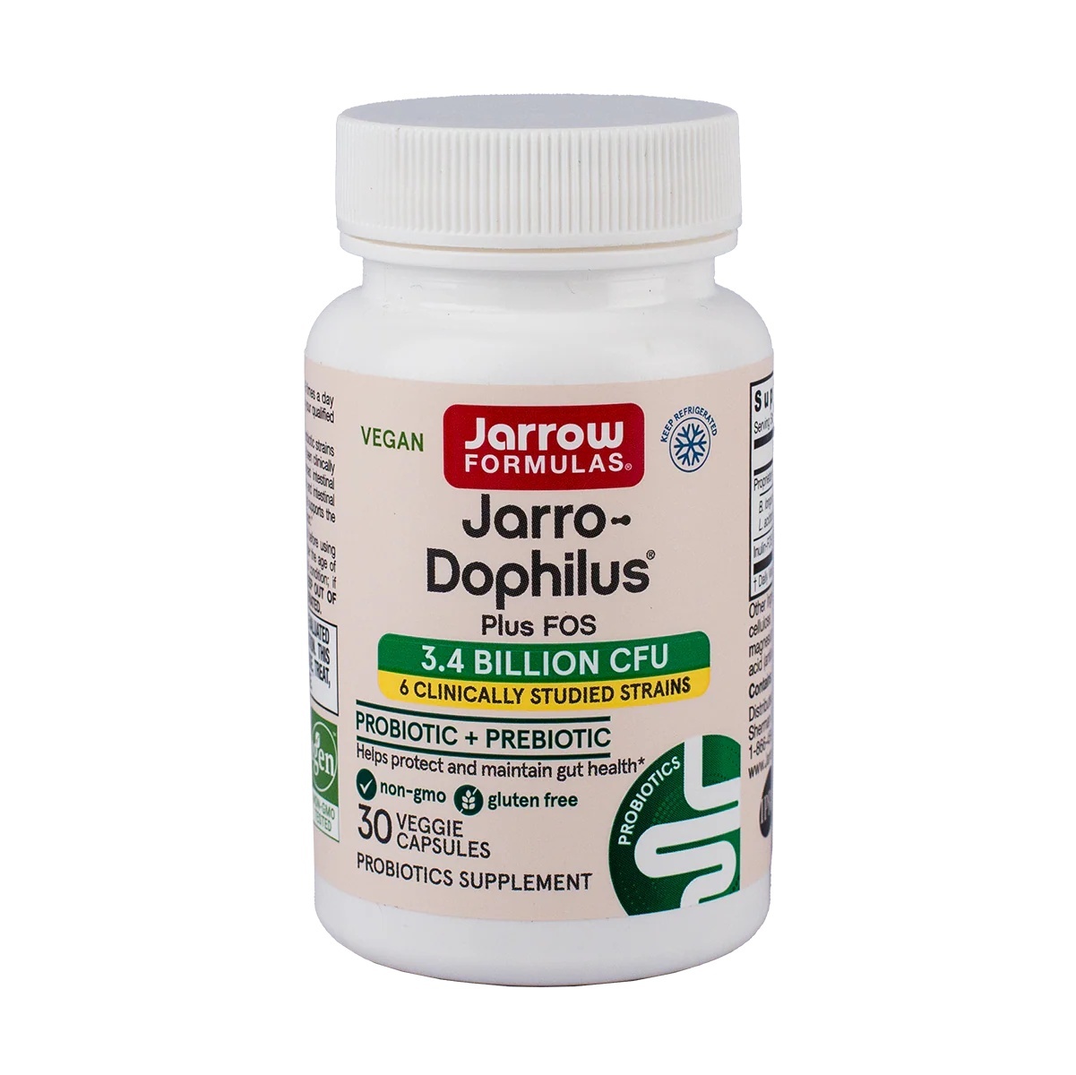 Jarro Dophilus Fos Jarrow Formulas, 30 capsule, Secom
