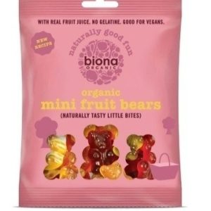 Jeleuri mini ursuleți, jeleuri, 75g, Biona