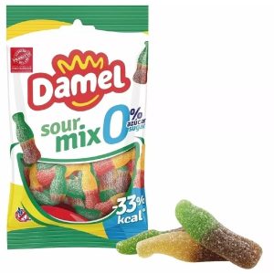 Jeleuri mix acrisoare, jeleuri, 90g, Damel