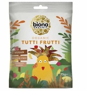 Jeleuri tutti frutti, jeleuri, 75g, Biona