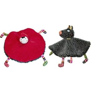 Jucarie paturica 2 parti scufita/lup Ebulobo, iFamily