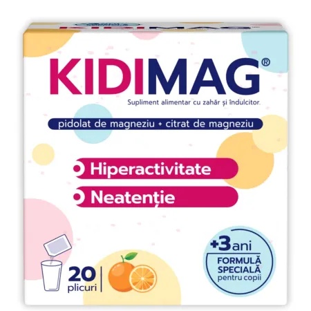 KidiMag, 20 plicuri, Zdrovit