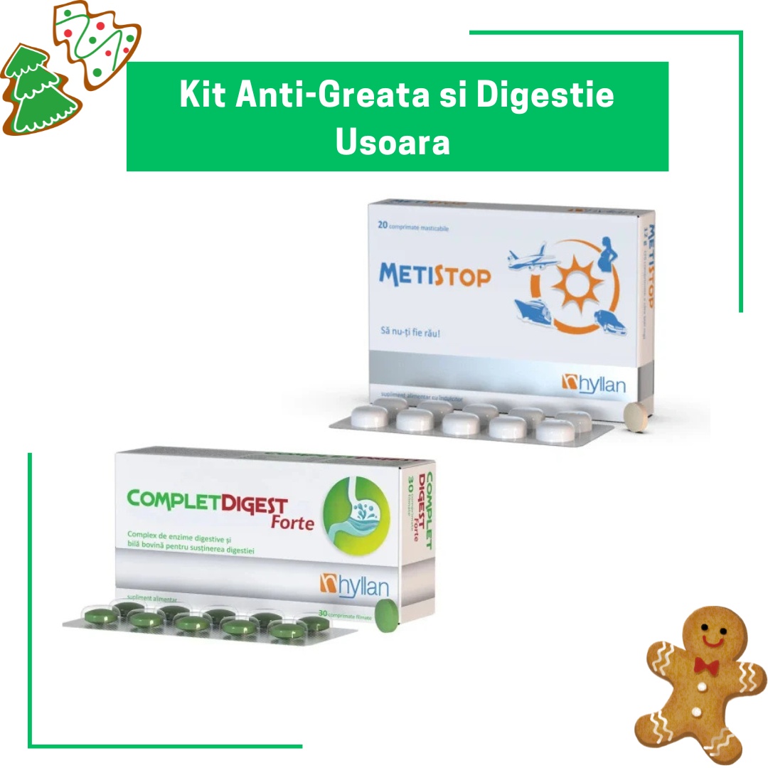 Kit Anti-Greata si Digestie Usoara – Solutia ta pentru Sarbatori fara Disconfort, Hyllan