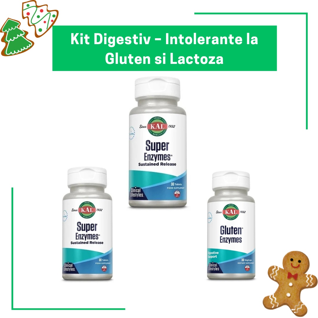 Kit Digestiv – Intolerante la Gluten si Lactoza