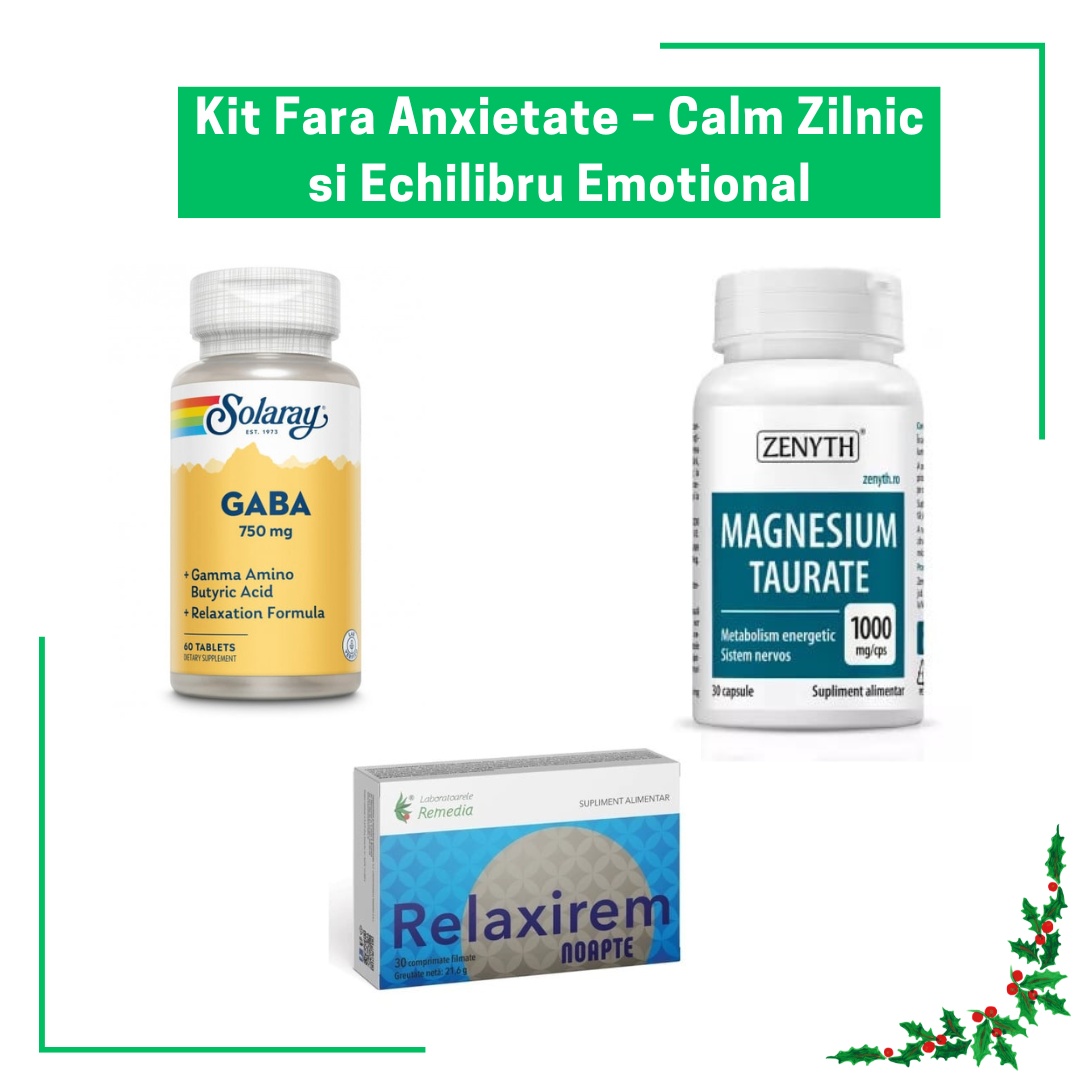 Kit Fara Anxietate – Calm Zilnic si Echilibru Emotional