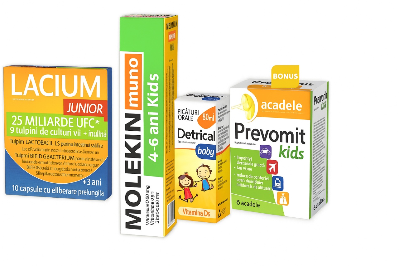 Kit Imunitate Colectivitate Copii 3+ ani – Zdrovit