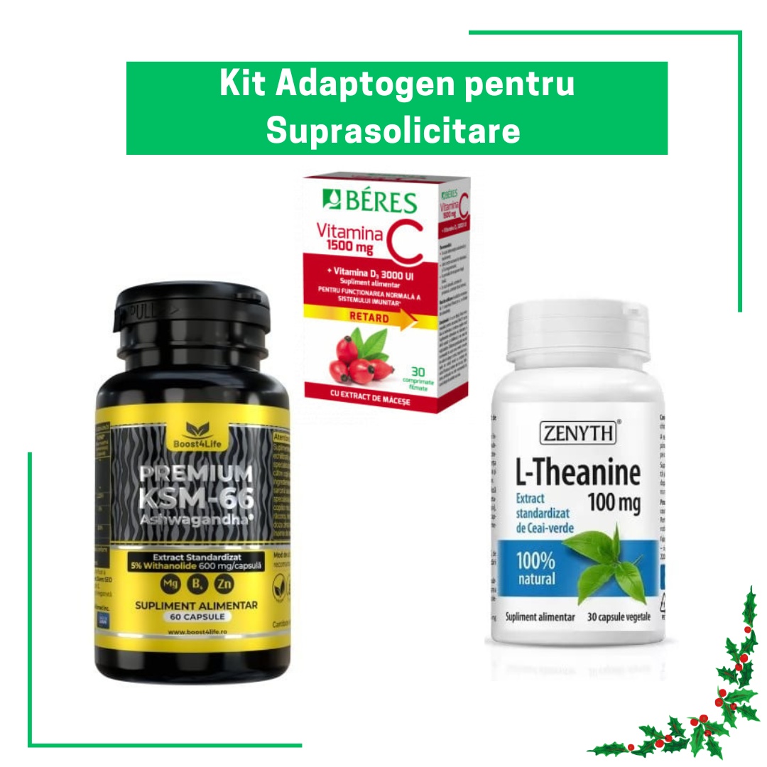 Kit pentru stres cronic si oboseala mentala