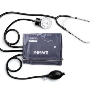 Kit tensiometru aneroid si stetoscop Confort MED-63, B.Well