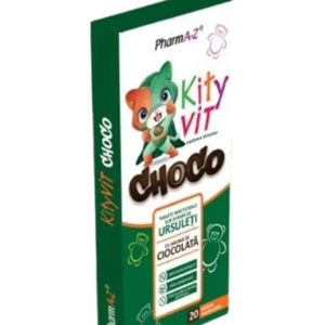 Kityvit Choco 20 tablete masticabile ursuleti – Pharma-Z