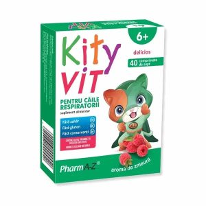 KityVit pentru caile respiratorii, 40 comprimate masticabile, PharmA-Z