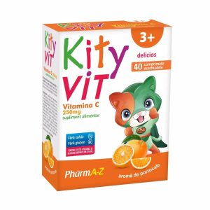 KityVit Vitamina C 250mg, 40 comprimate masticabile, PharmA-Z