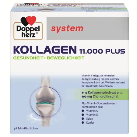 Kollagen 11.000 Plus, 36 flacoane unidoza, Doppelherz