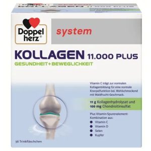 Kollagen 11000 Plus, 36 flacoane, Doppelherz