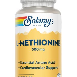 L-Methionine 500mg Solaray, 30 capsule, Secom