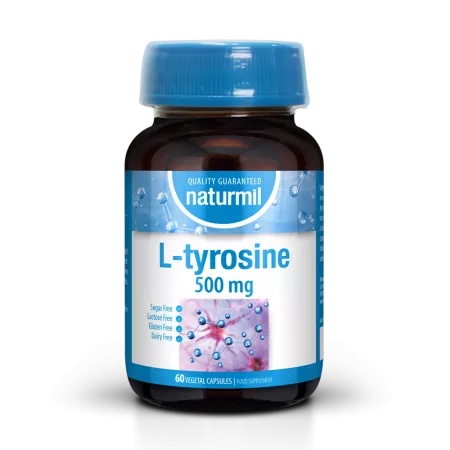 L-Tyrosine 500 mg, 60 capsule, Naturmil