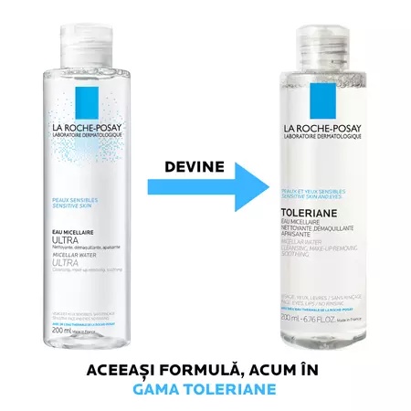 La Roche-Posay Apa micelara ULTRA piele sensibila 200ml