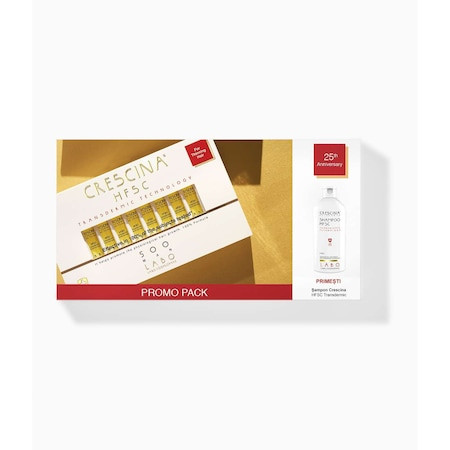Labo CRESCINA Pachet Transdermic 500 MAN, 20 fiole + Sampon 200 ml