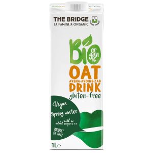Lapte bio de ovaz fara gluten, 1L, The Bridge