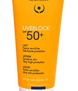 Lapte de corp cu protectie solara Uveblock SPF50+, 100ml, Isis Pharma