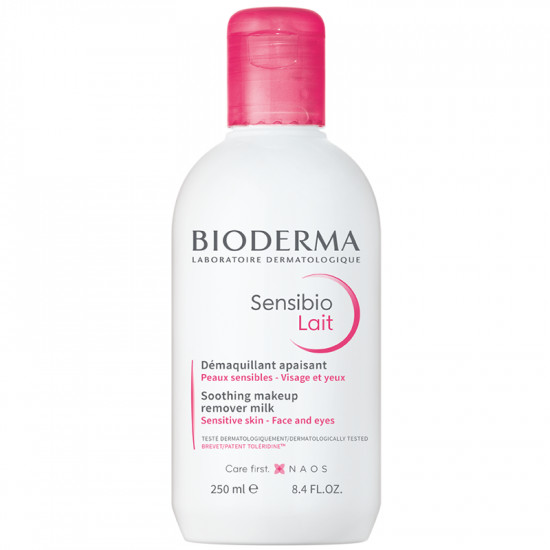 Lapte demachiant Sensibio, 250 ml, Bioderma